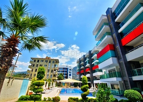 شقة غرفة وصالة ضمن مجمع انيق - في كاستل / الانيا 