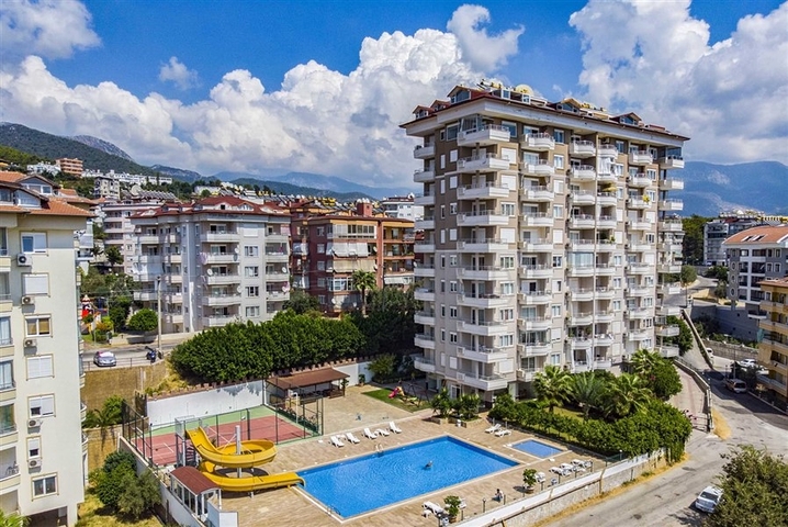 شقة غرفتين وصالة مفروشة -ضمن مجمع سكني في جيكجلي / الانياا