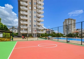 شقة غرفتين وصالة مفروشة -ضمن مجمع سكني في جيكجلي / الانياا