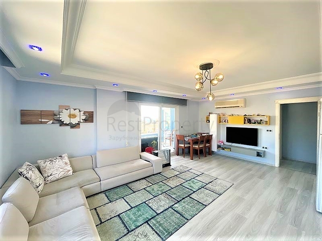 اطلالة بحر - شقة غرفتيين وصالة مفروشة - في توسمور / الانيا 