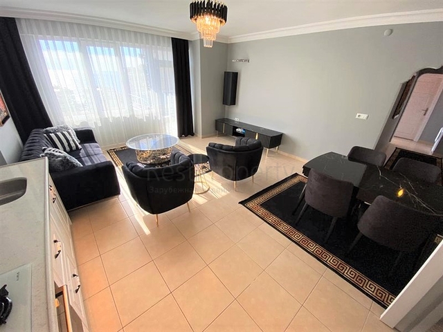 شقة اطلالة بحر - غرفتين وصالة مفروشة -ضمن مجمع على شارع بارباروس - محمودلار / الانيا 