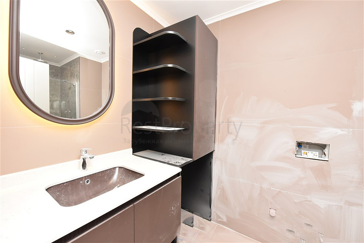 اطلالة بحر مباشرة - شقة غرفة وصالة ضمن مجمع فاخر في كارجيجاك / الانيا 