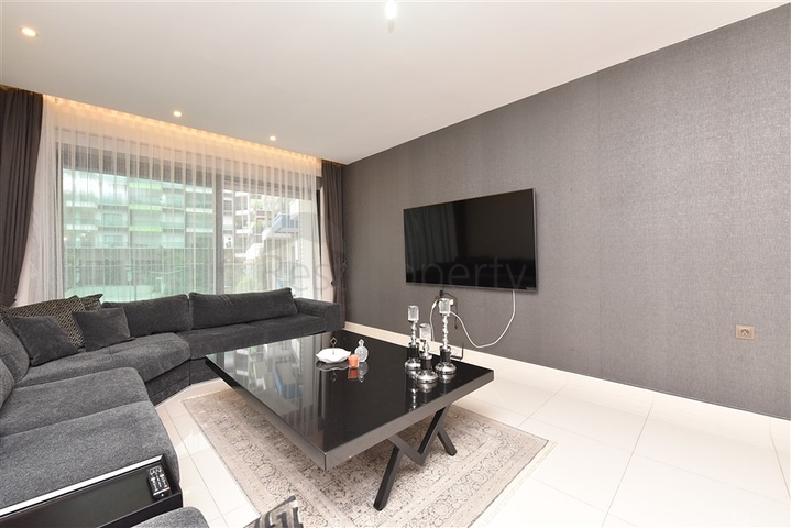 شقة غرفة وصالة مفروشة - ضمن مجمع 5 نجوم في كارجيجاك / الانيا 