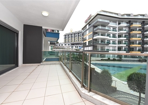 شقة غرفة وصالة مفروشة - ضمن مجمع 5 نجوم في كارجيجاك / الانيا 