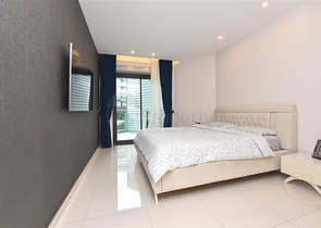 شقة غرفة وصالة مفروشة - ضمن مجمع 5 نجوم في كارجيجاك / الانيا 