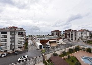 اطلالة بحر - دوبلكس فاخرة 3 غرف وصالة مفروشة - في كاستل / الانيا 