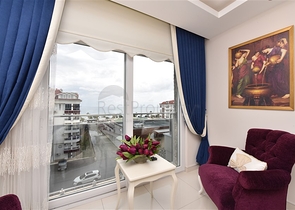 اطلالة بحر - دوبلكس فاخرة 3 غرف وصالة مفروشة - في كاستل / الانيا 