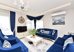 اطلالة بحر - دوبلكس فاخرة 3 غرف وصالة مفروشة - في كاستل / الانيا 