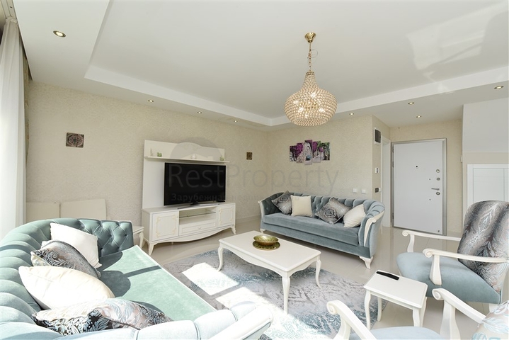 اطلالة بحر - دوبلكس فاخرة 3 غرف وصالة - ضمن مجمع بخدمات 5 نجوم - في كارجيجاك / الانيا 