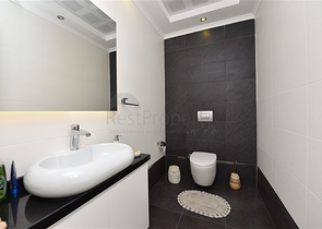 اطلالة بحر - دوبلكس فاخرة 3 غرف وصالة - ضمن مجمع بخدمات 5 نجوم - في كارجيجاك / الانيا 