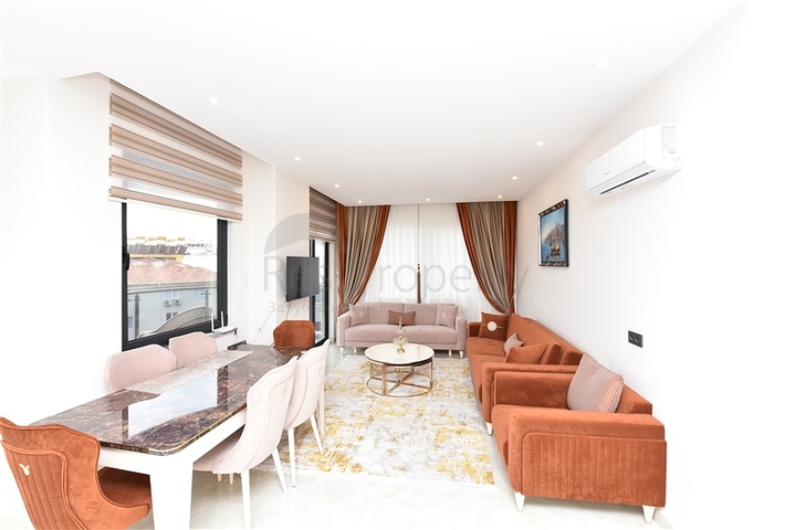 شقة غرفتين وصالة مفروشة -ضمن مجمع سكني حديث -في مركز الانيا 