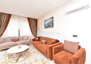 شقة غرفتين وصالة مفروشة -ضمن مجمع سكني حديث -في مركز الانيا 