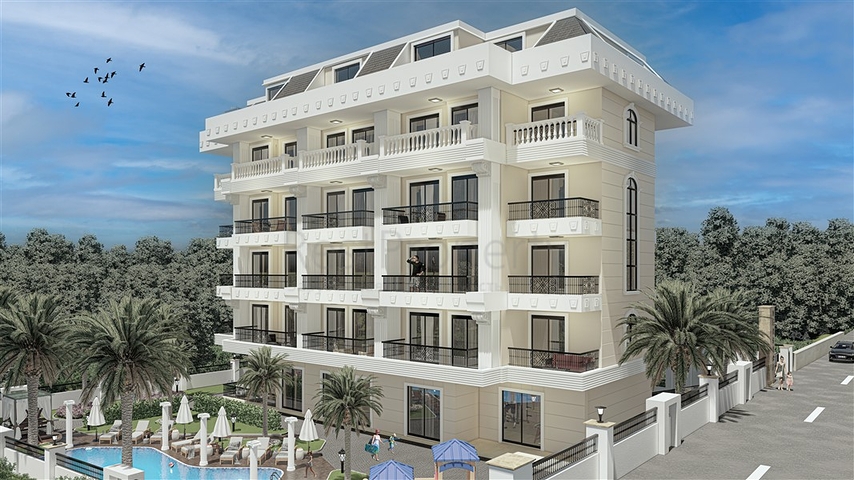 شقق للبيع في كاستل - مجمع قيد الانشاء -قريب من البحر - كاستل / الانيا 