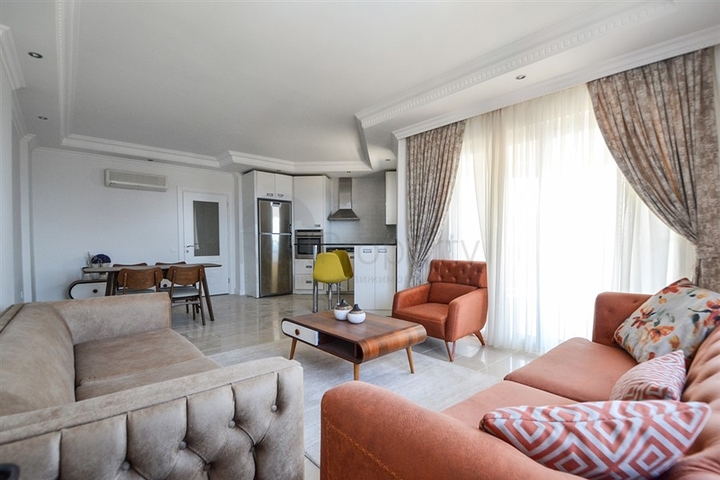 اطلالة مفتوحة - شقة غرفتين وصالة واسعة -ضمن مجمع يضم كافة الخدمات في جيكجلي / الانيا 