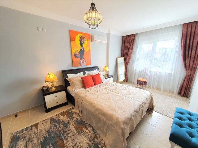 شقة غرفتين وصالة مفروشة - ضمن مجمع سكني في توسمور / الانيا 