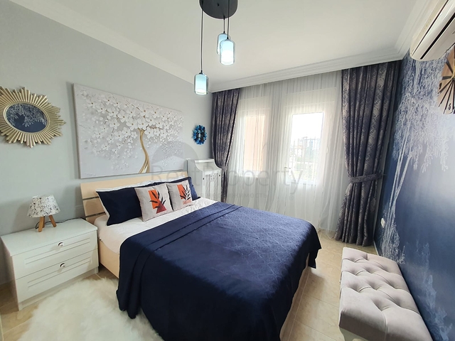 شقة غرفتين وصالة مفروشة - ضمن مجمع سكني في توسمور / الانيا 