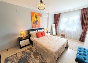 شقة غرفتين وصالة مفروشة - ضمن مجمع سكني في توسمور / الانيا 