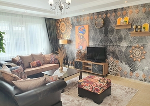 شقة غرفتين وصالة مفروشة - ضمن مجمع سكني في توسمور / الانيا 