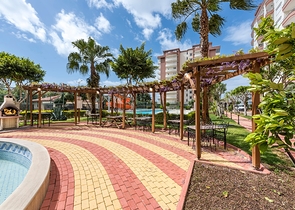 شقة غرفتين وصالة مفروشة - ضمن مجمع سكني في توسمور / الانيا 