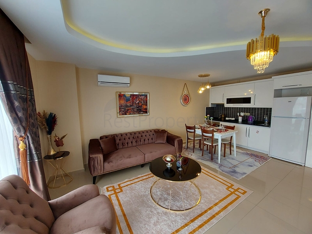 اطلالة بحر -شقة غرفة وصالة مفروشة -في محمودلار/ الانيا 