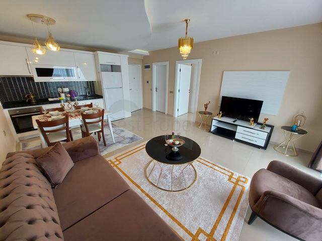 اطلالة بحر -شقة غرفة وصالة مفروشة -في محمودلار/ الانيا 