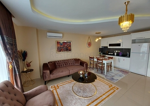 اطلالة بحر -شقة غرفة وصالة مفروشة -في محمودلار/ الانيا 