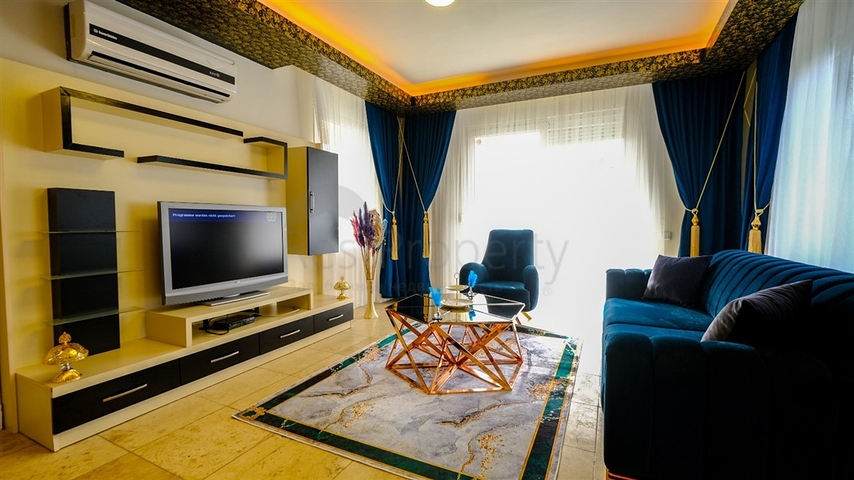 ضمن مجمع انيق - شقة غرفة وصالة واسعة 80 متر - في جيكجلي / الانيا 