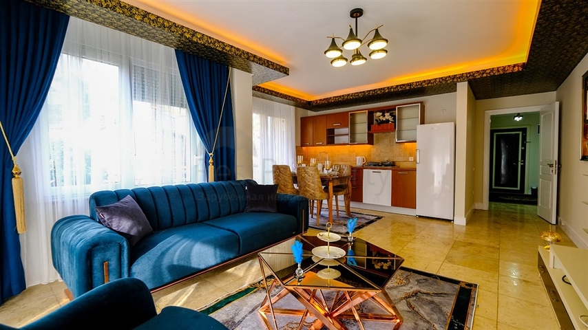 ضمن مجمع انيق - شقة غرفة وصالة واسعة 80 متر - في جيكجلي / الانيا 