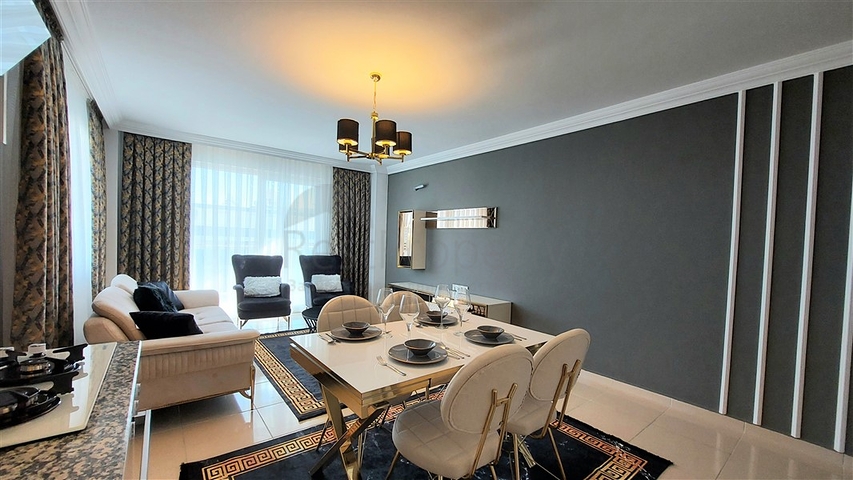 اطلالة بحر - شقة غرفتين وصالة مفروشة - مجمع سكني -في محمودلار / الانيا