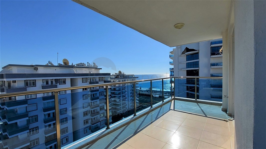 اطلالة بحر - شقة غرفتين وصالة مفروشة - مجمع سكني -في محمودلار / الانيا