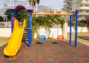 اطلالة بحر - شقة غرفتين وصالة مفروشة - مجمع سكني -في محمودلار / الانيا