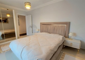 اطلالة بحر - شقة غرفتين وصالة مفروشة - مجمع سكني -في محمودلار / الانيا