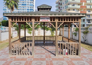 اطلالة بحر - شقة غرفتين وصالة مفروشة - مجمع سكني -في محمودلار / الانيا