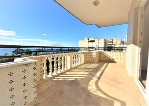 اطلالة بحر - شقة غرفتين وصالة مفروشة - في محمودلار / الانيا