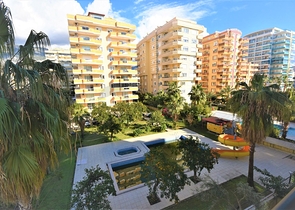 اطلالة بحر - شقة غرفتين وصالة مفروشة - في محمودلار / الانيا