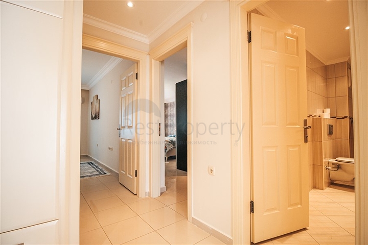 اطلالة جبلية -شقة غرفتين وصالة مفروشة -ضمن مجمع سكني في محمودلار / الانيا 