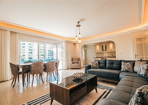 اطلالة جبلية -شقة غرفتين وصالة مفروشة -ضمن مجمع سكني في محمودلار / الانيا 