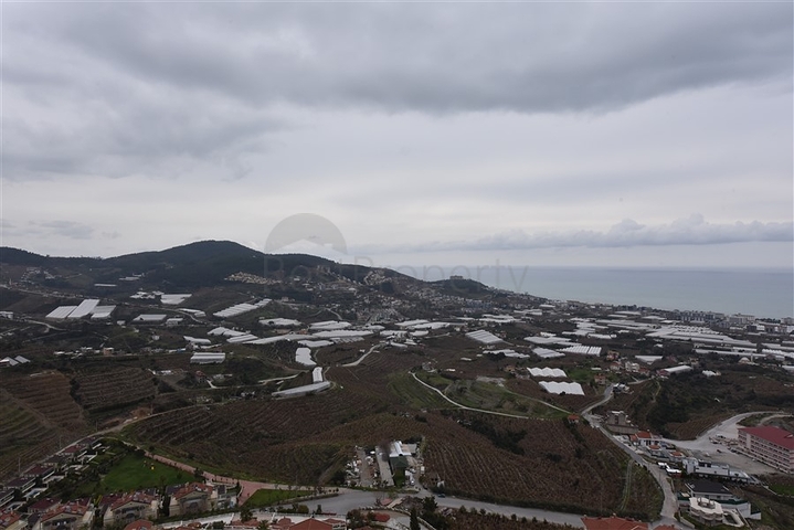 اطلالة بحر - شقة غرفتين وصالة مفروشة -ضمن مجمع 5 نجوم - في كارجيجاك / الانيا 