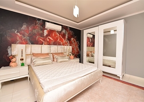 مجمع على البحر مباشرة - شقة مفروشة غرفة وصالة - خدمات متكاملة ضمن المجمع - كاستل / الانيا 