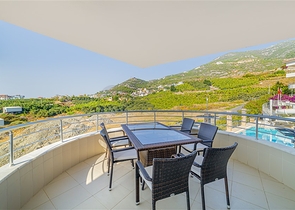 اطلالة مفتوحة - دوبلكس 3 غرف وصالة ضمن منطقة هادئة في جيكجلي / الانيا