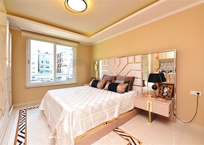 مجمع على البحر مباشرة - شقة غرفتين وصالة مفروشة - في كاستل / الانيا 