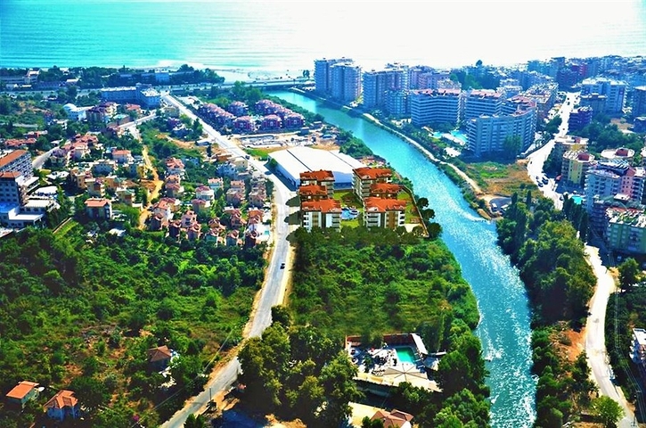 شقة على النهر في الانيا - غرفتين وصالة ضمن مجمع سكني في كاستل / الانيا 