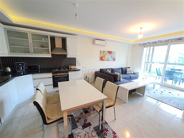 شقة غرفة وصالة مفروشة -ضمن مجمع انيق - في اوبا / الانيا 