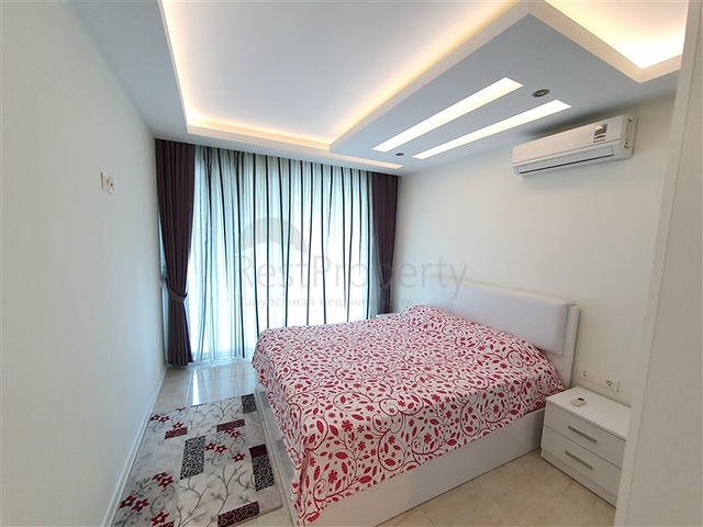 شقة غرفة وصالة مفروشة -ضمن مجمع انيق - في اوبا / الانيا 