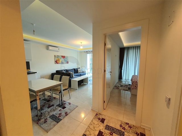 شقة غرفة وصالة مفروشة -ضمن مجمع انيق - في اوبا / الانيا 