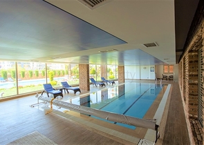 شقة غرفة وصالة مفروشة -ضمن مجمع انيق - في اوبا / الانيا 