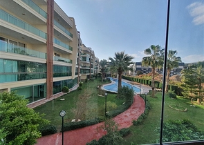 شقة غرفة وصالة مفروشة -ضمن مجمع انيق - في اوبا / الانيا 