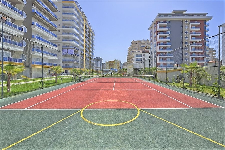 شقة غرفتين وصالة - مفروشة - ضمن مجمع يضم كافة الخدمات - في محمودلار / الانيا 