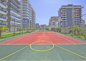 شقة غرفتين وصالة - مفروشة - ضمن مجمع يضم كافة الخدمات - في محمودلار / الانيا 