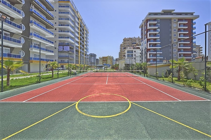 ضمن مجمع فاخر - شقة غرفتين وصالة مفروشة - مطبخ منفصل - في محمودلار / الانيا 